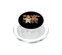Racines espagnoles-sénégalaises Drapeau Espagne Sénégal PopSockets PopGrip pour MagSafe