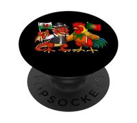Racines Galloises-Portugaises Pays de Galles Portugal PopSockets PopGrip Adhésif
