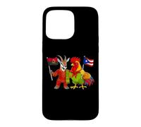 Racines Porto-ricaines-angolaises Drapeau Porto Rico Angola Coque pour iPhone 15 Pro Max