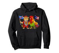 Racines Porto-ricaines-congolaises Drapeau Porto Rico Congo Sweat à Capuche