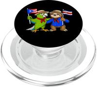Racines Porto-Ricaines-Costariciennes Drapeau Porto Rico PopSockets PopGrip pour MagSafe
