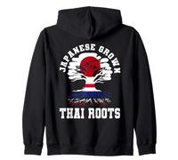 Racines thaïlandaises cultivées au Japon Patrimoine thaïlandais Sweat à Capuche