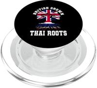 Racines thaïlandaises cultivées en Grande-Bretagne | Patrimoine de la Thaïlande Britannique PopSockets PopGrip pour MagSafe