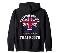 Racines thaïlandaises cultivées en Grande-Bretagne | Patrimoine de la Thaïlande Britannique Sweat à Capuche