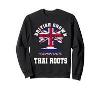Racines thaïlandaises cultivées en Grande-Bretagne | Patrimoine de la Thaïlande Britannique Sweatshirt