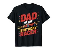 Racing Dad Birthday Kid Automotive Fan Vehicle Outfit T-Shirt