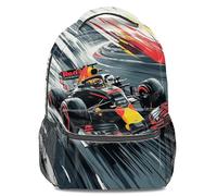 Racing Passion F1 Sac à dos imprimé Unisexe Speed Enthusiast Sac à dos Design moderne Cadeau pour fan de course, Print 5, L