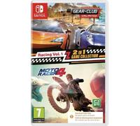 Racing Vol. 1 : 2 en 1 Game Collection - Gear Club Unlimited + Moto Racer 4 - Jeu Nintendo Switch - Code in a Box