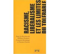 Racisme, libéralisme et les limites du tolérable - Collectif - Georg - broché - Essai