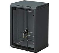 rack 10" monobloc 4U/260 TRITON noir porte vitrée