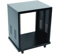 Rack 19 pouces 10 UH Omnitronic SR-19 acier avec roulettes