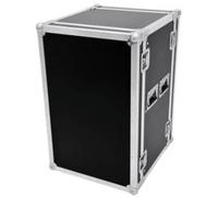 Rack 19 pouces 15 UH Omnitronic Rack Profi bois avec poignée