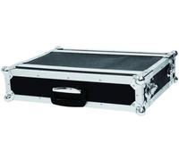 Rack 19 pouces 2 UH Roadinger CO DD bois avec poignée