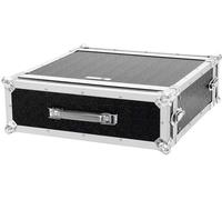 Rack 19 pouces 3 UH Roadinger CO DD bois avec poignée