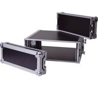 Rack 19 pouces 4 UH Roadinger 30109784 bois avec poignée