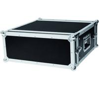 Rack 19 pouces 4 UH Roadinger CO DD bois avec poignée