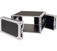 Rack 19 pouces 6 UH Roadinger 30109786 bois avec poignée