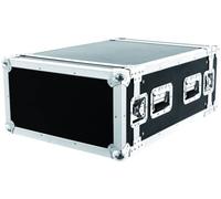 Rack 19 pouces 6 UH Roadinger PR-2ST bois avec poignée