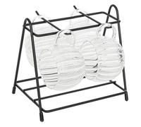 Rack 4 mugs Pumpkin transparent L17xp15xH15,8cm - Atmosphera createur d'interieur