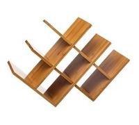 Rack 8 bouteilles en bambou