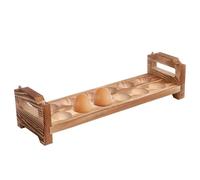 Rack à Œufs Empilable en Bois Gain de Place Polyvalent