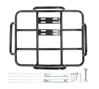 Rack à vélo, Panier arrière 50 x 40 cm, Support de Montage arrière, Stockage de sièges détachables, Support de Transport à Bagages, pour Voyages d'épicerie, vélo de Camping, Trajet Quotidien