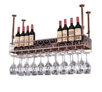 Rack à vin Plafond Verre Verre Verre Hauteur Higle de vin réglable Rack de vin Flottant Gobelet Wine Bas Suspendu à la Maison