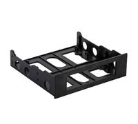 Rack - accessoires de baies Akyga - AK-CA-50 - Adaptateur de Cadre de Montage en Plastique pour Baie de Montage 5,25" a 3,5