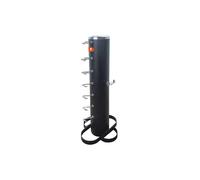 Rack accessoires de musculation Sveltus Noir 50x45x121 cm Unisex