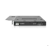 Rack amovible HDD/SSD 2.5” - ICY DOCK - MB411SKO-B - Verrouillage à clé - Baie slim ODD/FDD - Noir