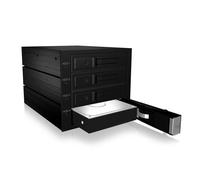 Rack amovible ICY BOX IB-564SSK pour 4 disques durs 3.5' Serial ATA-SAS dans 3 baies 5.25'