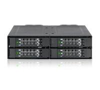 Rack Amovible Métallique - ICY DOCK - MB699VP-B V3 - 4x SSD U.2 - Double Ventilateur - PCIe 4.0