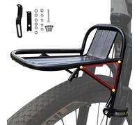 Rack Arrière À Vélo - Racks De Porte-Avions À Bagages | Porte-Sac en en en en Aluminium | Cycle Fixing Bracket Sturdy pour De Montagne, De Route,