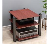 Rack Audio, Support 2-4 Niveaux pour Amplificateur et Équipements AV | Étagères multi-niveaux, structure modulaire, rangement audio, design élégant, espaces loisirs