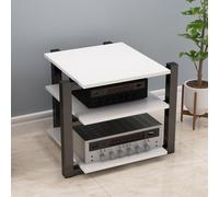 Rack Audio, Support 2-4 Niveaux pour Amplificateur et Équipements AV | Étagères multi-niveaux, structure modulaire, rangement audio, design élégant, espaces loisirs