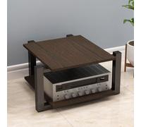Rack Audio, Support 2-4 Niveaux pour Amplificateur et Équipements AV | Étagères multi-niveaux, structure modulaire, rangement audio, design élégant, espaces loisirs