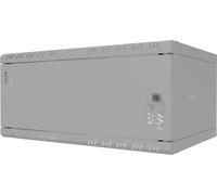 Stalflex Armoire à Crémaillère 19" 4U 350mm Porte métallique Gris S-RC19-4U-350MG