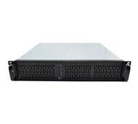 Rack boîtier 2129 19 2U - Argenté/Noir - 1 x USB 3.0 + 1 x USB 2.0 G