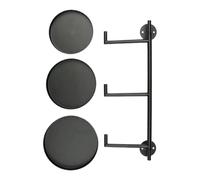 Rack botanique monté - support de patio vertical, étagère de floraison de sauvegarde de l'espace | d' rogd pivotante, d'arrangement élégant pour salon, conservatoire, patio extéri