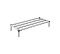 Rack Calage Aluminium Commercial Assemblable Facile 121,9x50,8x20,3cm Capacité 454kg