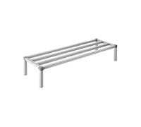 Rack Calage Aluminium Pour Rangement Aliments 152,4x50,8x30,5cm Capacité 454kg