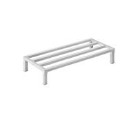 Rack Calage Aluminium Soudé Stockage Alimentaire 121,9x50,8x20,3cm Capacité 817,2kg