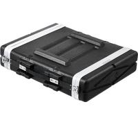 Rack Case 2U Rack Case - Armoire rack serveur - Construction ABS - 488,95 mm - Rangement robuste pour serveurs et équipements
