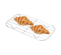 Rack chauffant pour poêle à frire - Bol de refroidissement en acier inoxydable durable pour la cuisson - Étagère de four haute performance - Accessoire de cuisine multifonction pour cuire des