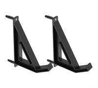 Rack Clavier Minimaliste pour Bureau Organisé(Black) | Double fixation incluse, ou fort, adaptable à tous murs, dégâts, flexible