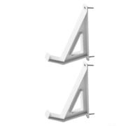 Rack Clavier Minimaliste pour Bureau Organisé(White) | Double fixation incluse, ou fort, adaptable à tous murs, dégâts, flexible