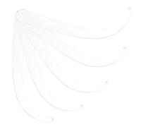 Rack d'affichage d'oreille Rack en acrylique d'oreille Try Sticks 5pcs Set pour une utilisation de la foire commerciale du commerce de détail à domicile