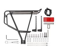 Rack De Cargaison Vélo Porte-Bagages Arrière, Transporteur Services Publics D'expédition Cadre d'alimentation en Tournée, Étagère Chargement Queue, Support Transport D'engrenages, Stockage Pannier
