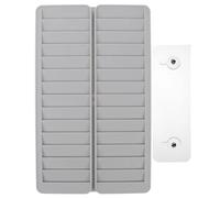 Rack de cartes de temps avec 28 poches, support carte temps en plastique en plastique Enregistreur fréquentation l'organisateur pour l'Office pour 'usine magasin bureaux