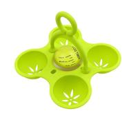 Rack de chaudière à œufs en silicone, autocuiseur à œuf à la bouillie | Chaudière de récipient en silicone aux braconniers à œufs - Gadgets de cuisinières résistants à la chaleur Accessoires de cuisin